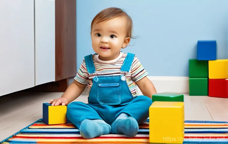 아기와 조기교육 필요성 - **Prompt 1: Sensory Play with Parent**
    "A heartwarming scene of a caring mother gently engaging ...