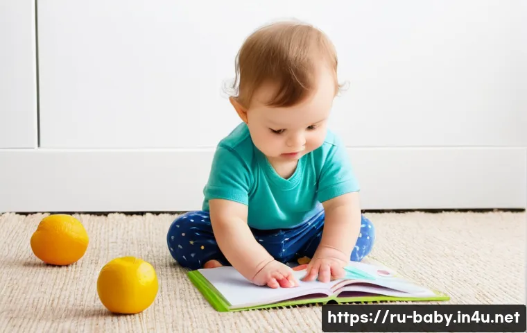 아기와 유아용 워크북 추천 - **Prompt 1: Toddler's First Steps in Learning**
    "A cheerful toddler, approximately 20 months old...